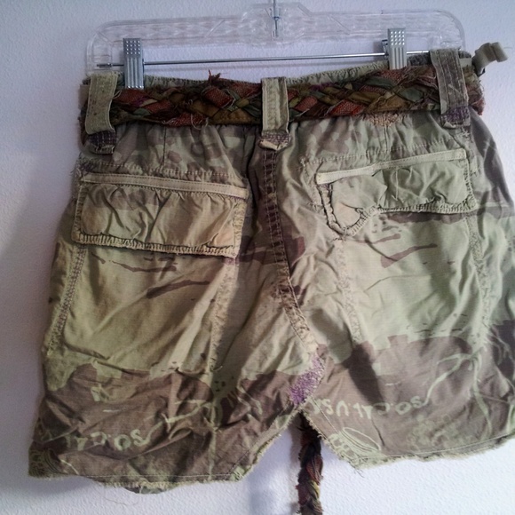 Z Brand Camo Embroidered Surf Cargo Skirt Med Nwt - Picture 3 of 3